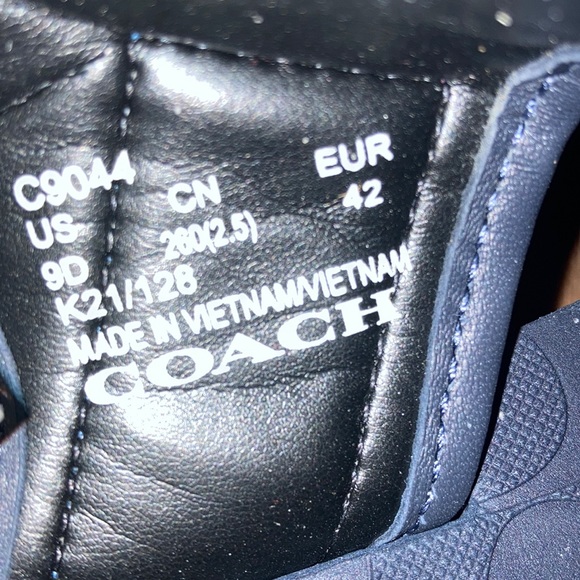 New! Coach Men’s Signature Jacquard Sport Sandals  Size 9 - Picture 5 of 9